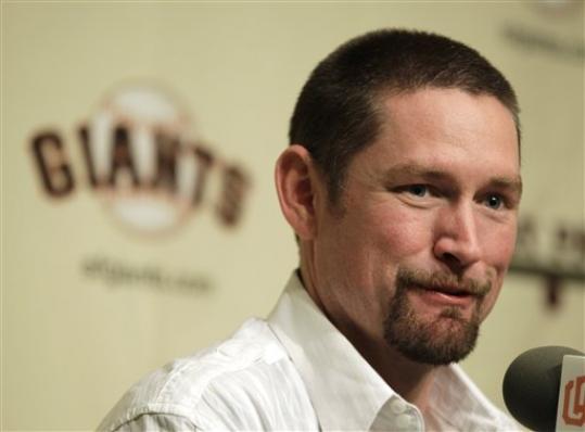 Aubrey Huff did not resign but instead resigned for the San Francisco 