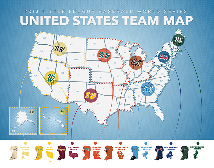 US Jersey Map